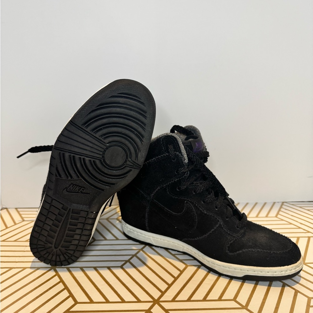 Nike Dunk Sky Hi hidden wedge suede sneakers - Picture 6 of 6